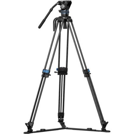 Sirui SQ75+S5 - statyw Carbon SQ75 + głowica video S5